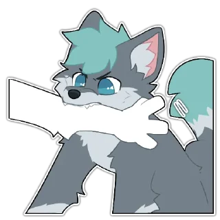 Sticker Rix @biteyrix (Wolfdog & Kaiju) - 3