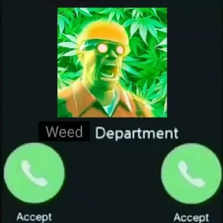 Стикер Weed Cult - 11