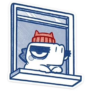 Стикер Кумбер :: @stickroom - 5
