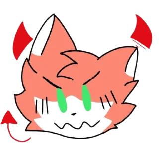 Sticker Kaiju paradise cursed emoji - 3 Sticker Kaiju paradise cursed emoji - 3