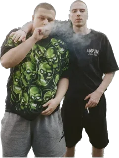 Стикер FRIENDLY THUG 52 - 0