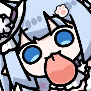 Sticker 雪音猫猫一 @zhaxia_cn - 0
