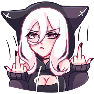Sticker Катши 18+ @hentstick + @wkwkwal - 7