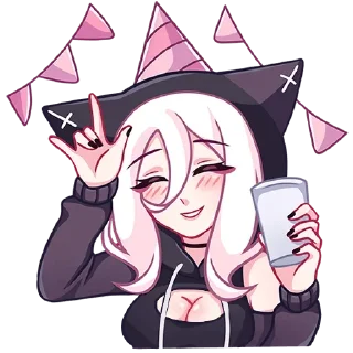 Sticker Катши 18+ @hentstick + @wkwkwal - 5