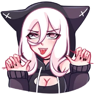 Sticker Катши 18+ @hentstick + @wkwkwal - 6