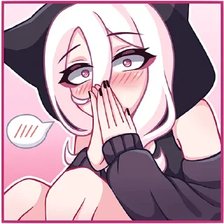 Sticker Катши 18+ @hentstick + @wkwkwal - 3