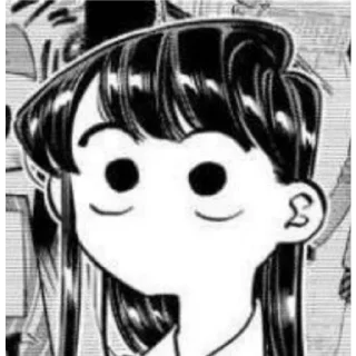 Стикер Komi san @Xeraz077_066 - 0