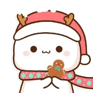 Sticker all @mochipeachcats stickers, Winter&Holidays - 0