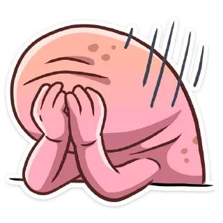 Sticker Голый землекоп от @TgSticker - 0