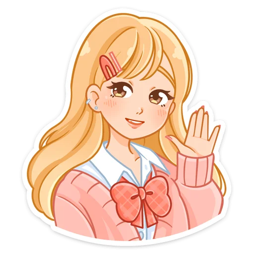 Момо без надписей • @TgSticker - 