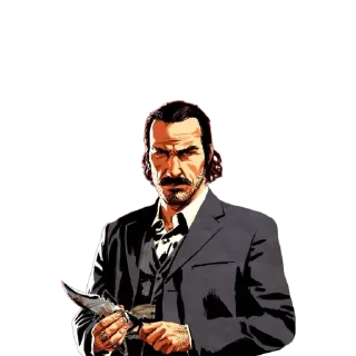 Стикер Arthur Morgan RDR2 - 6
