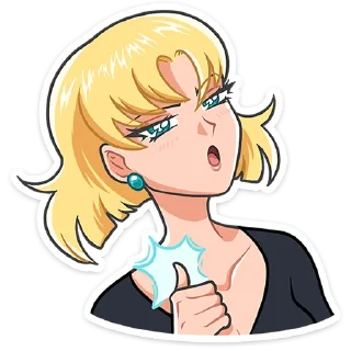 Sticker Наоко от @TgSticker - 0