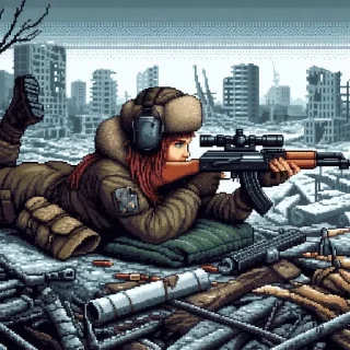 Стикер pixel Z @SozdaiStickeriBot - 8