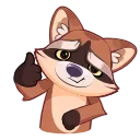 Proha Raccoon (@TgSticker) Proha Raccoon (@TgSticker) - клипарт