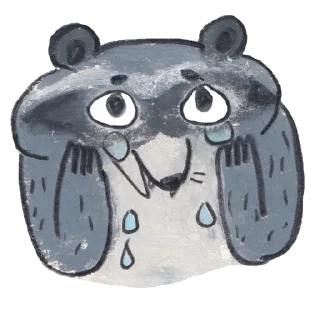 Стикер racoon_osierforest - 0