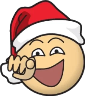Sticker Красная шапка @modnyashki_vip - 0