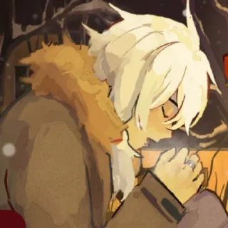 Стикер саня наркоша от @midnightqxs - 0