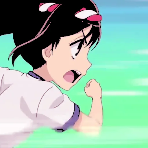 anime anime cartoon human face