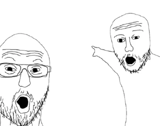 Sticker Soyjak (@Randm_Shit) - 0