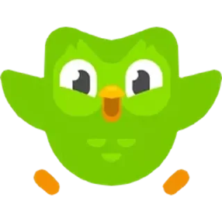 Стикер Duolingo Owl (@emopix) - 2