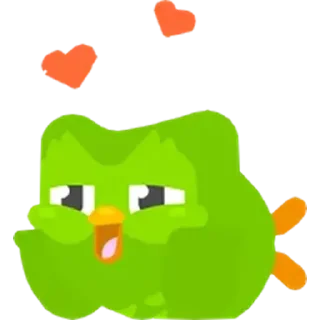 Стикер Duolingo Owl (@emopix) - 4