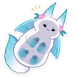 Sticker Минто @colored_emotions - 10