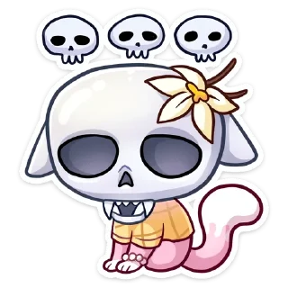 Sticker Клубничная Ванилька @colored_emotions - 0