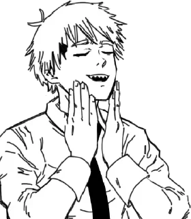 Sticker denji - 10