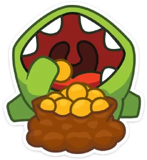 Sticker Зимний Ам Ням - 0