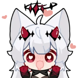 Стикер 希栗大魔王 @zhaxia_cn - 2 Стикер 希栗大魔王 @zhaxia_cn - 2