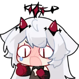 Стикер 希栗大魔王 @zhaxia_cn - 1 Стикер 希栗大魔王 @zhaxia_cn - 1
