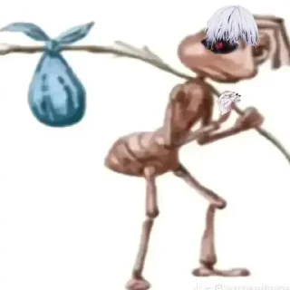 Sticker Ядовитый и летучий - 1 Sticker Ядовитый и летучий - 1